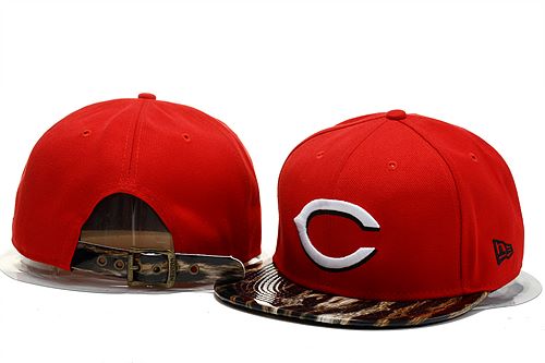 MLB Cincinnati Reds NE Strapback Hat #04